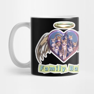 Cat Family Band Mug